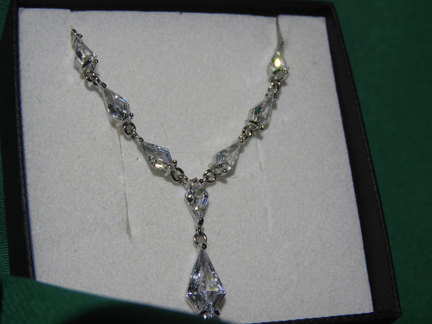 Colier Argint 925 White Tears of Elegance | BRILLORYA |