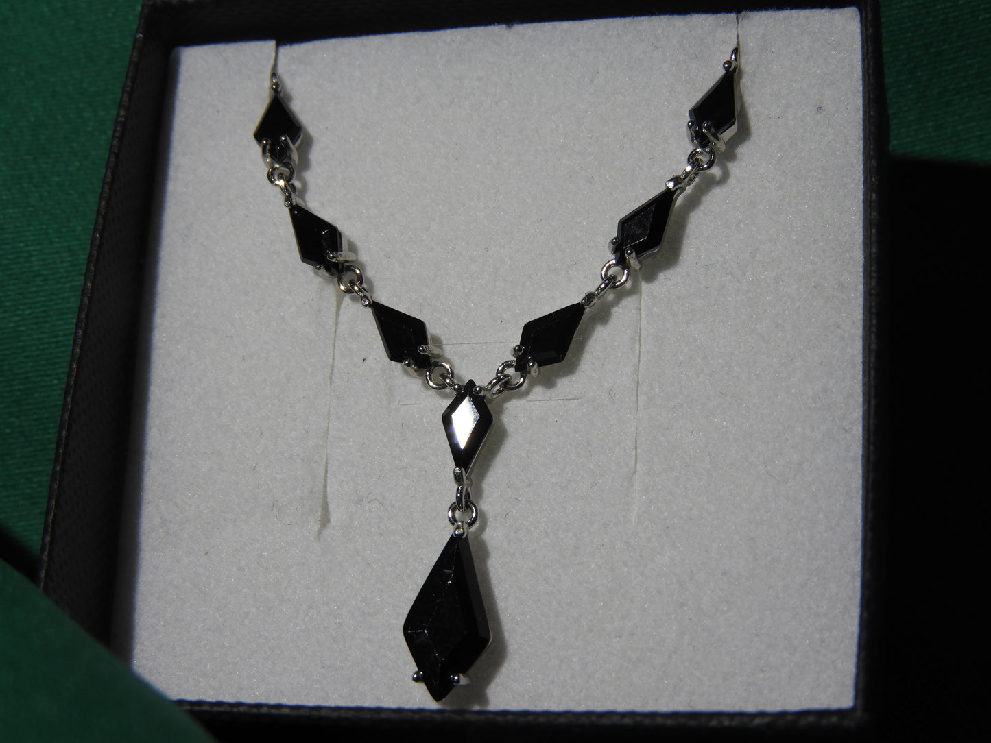 Colier Argint 925 Black Tears of Elegance | BRILLORYA |