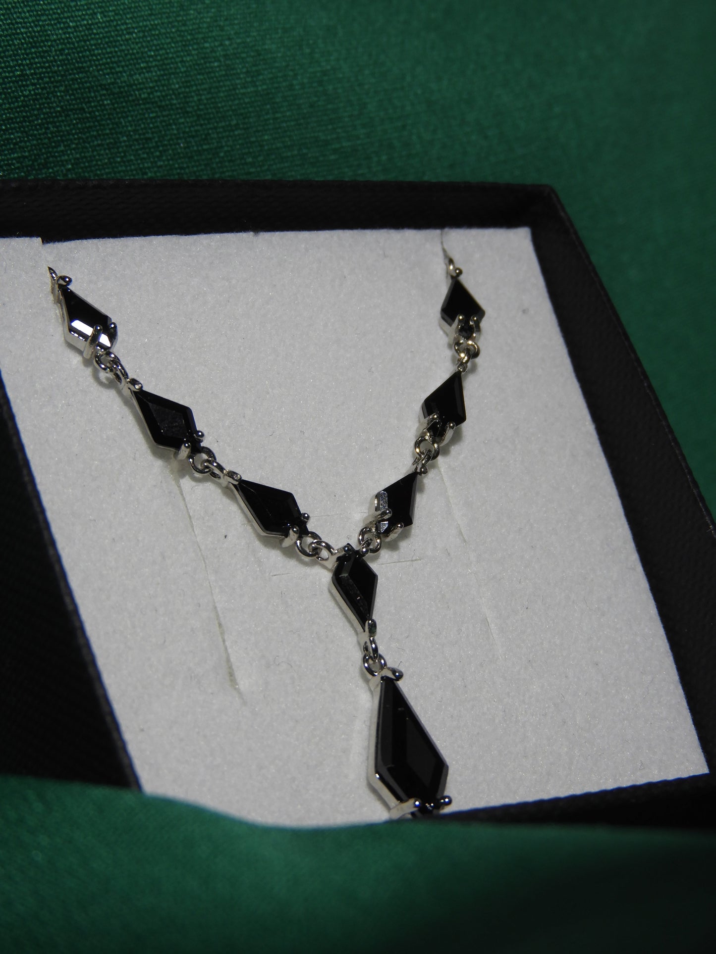Colier Argint 925 Black Tears of Elegance | BRILLORYA |