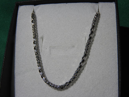 Lantisor Argint 925 Snake Beads | BRILLORYA |