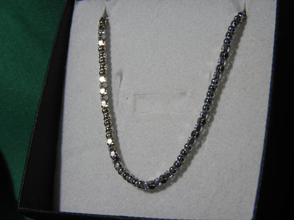 Lantisor Argint 925 Snake Beads | BRILLORYA |