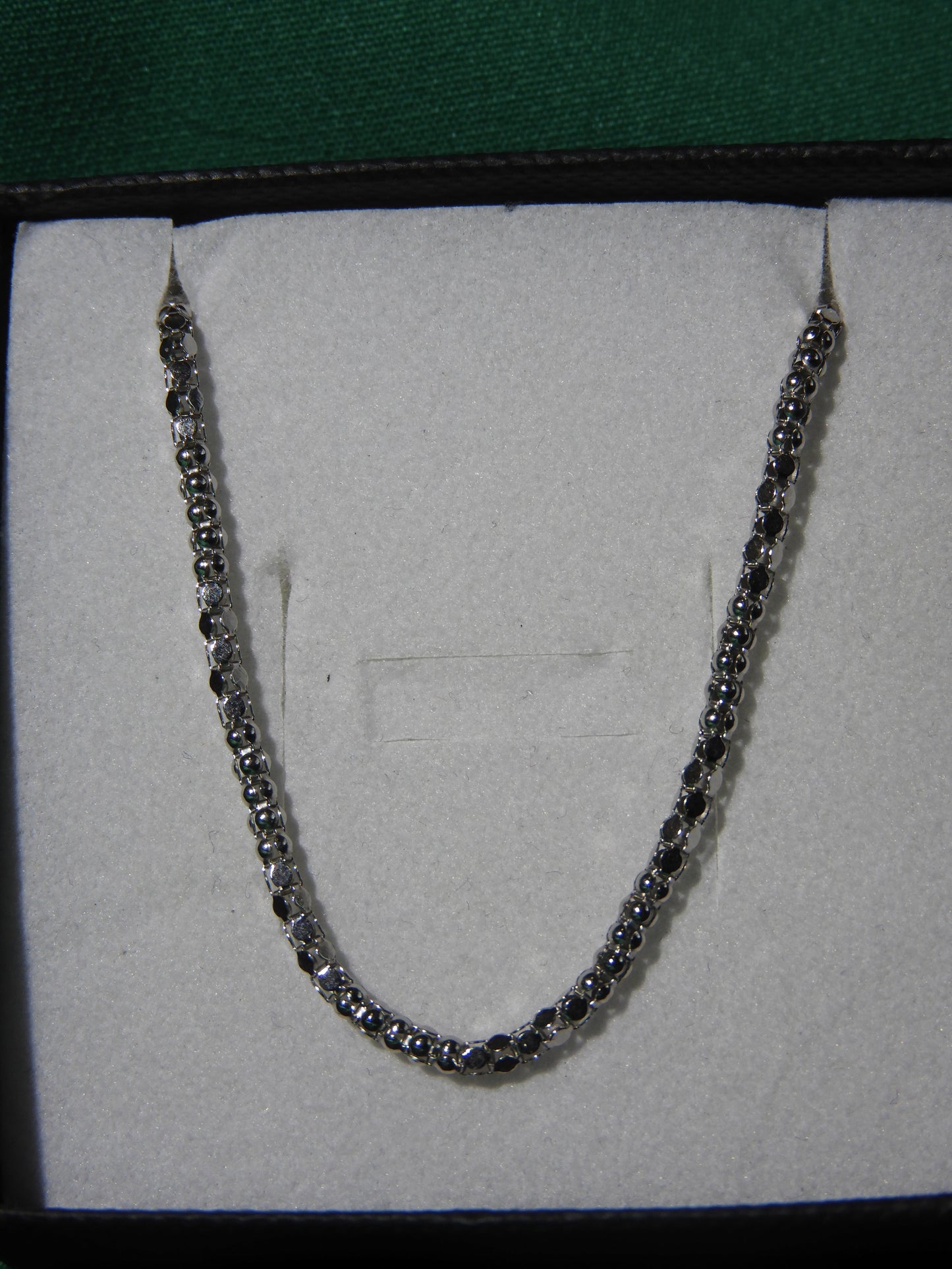 Lantisor Argint 925 Snake Beads | BRILLORYA |