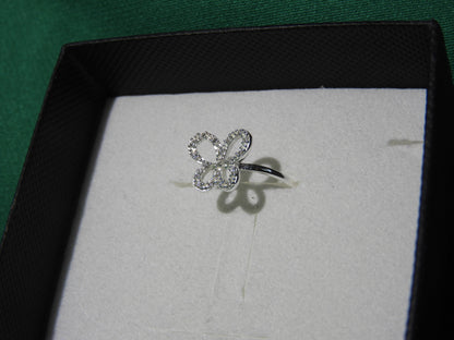 Inel Argint 925 Crystal Wings | BRILLORYA |