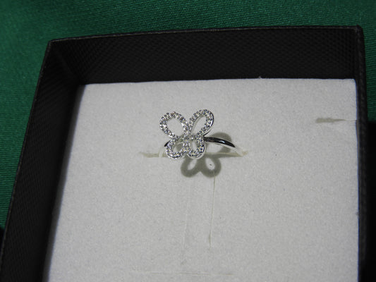 Inel Argint 925 Crystal Wings | BRILLORYA |