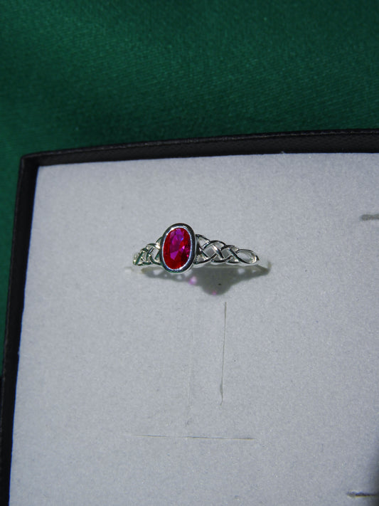 Inel Argint 925 Celtic Flame | BRILLORYA |