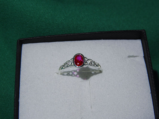 Inel Argint 925 Celtic Flame | BRILLORYA |