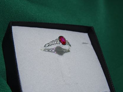 Inel Argint 925 Celtic Flame | BRILLORYA |