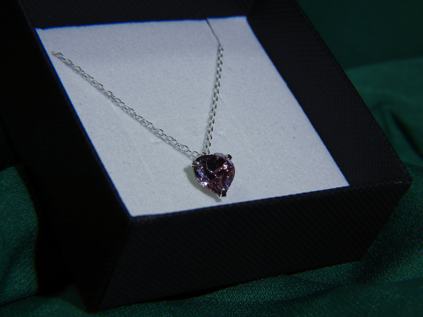 Lantisor Argint 925 Coeur de Rose | BRILLORYA |