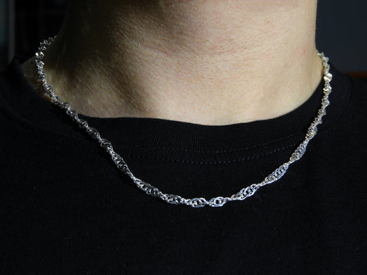 Colier Argint 925 Twist | BRILLORYA |