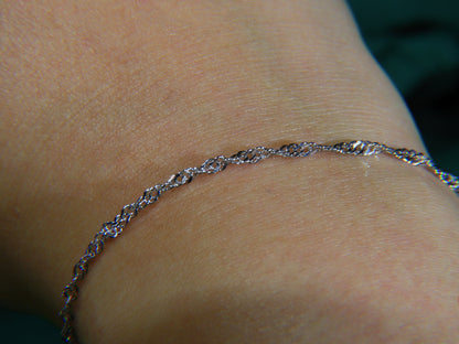 Bratara Argint 925 Twisted Shine | BRILLORYA |