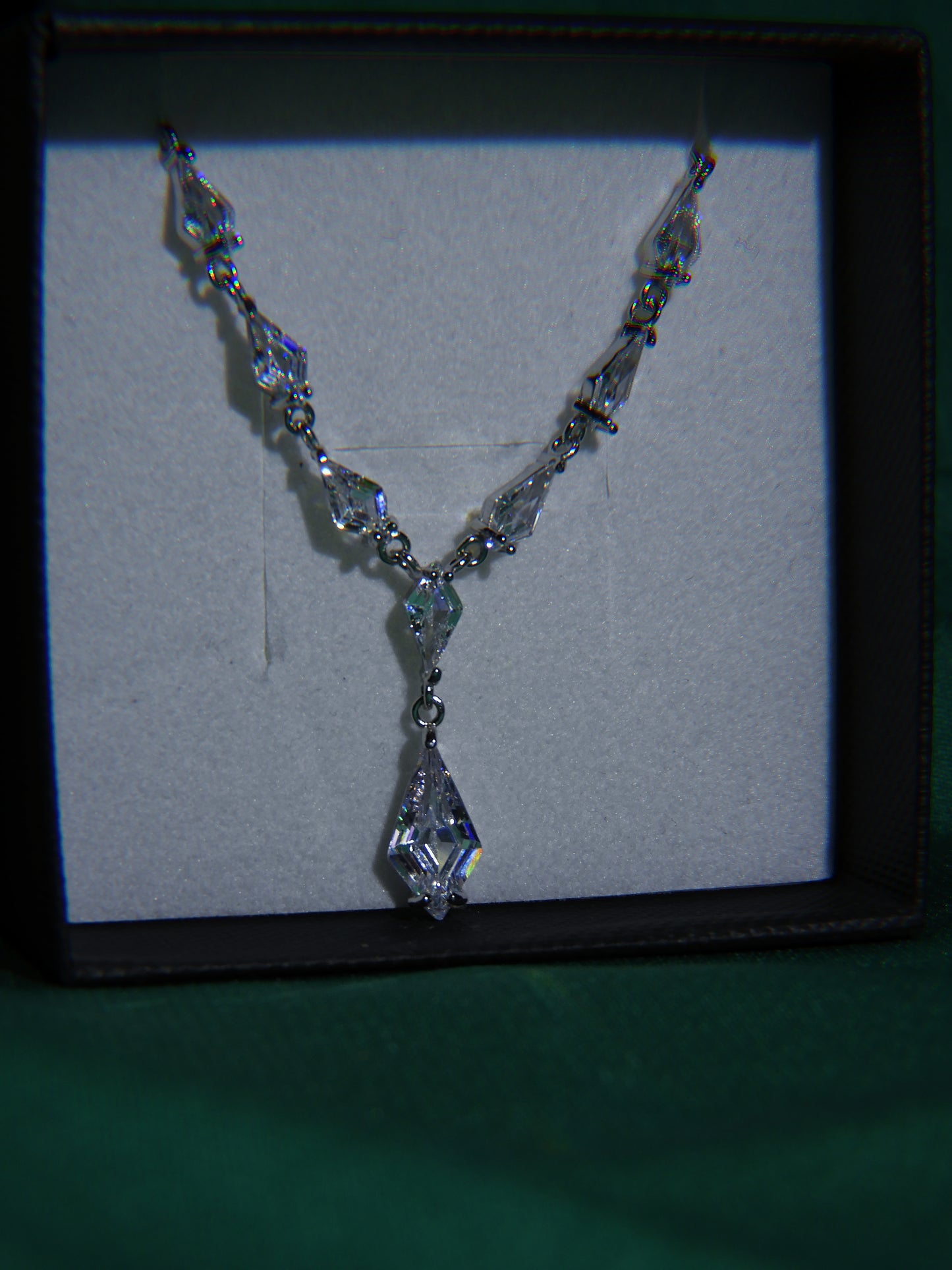 Colier Argint 925 White Tears of Elegance | BRILLORYA |