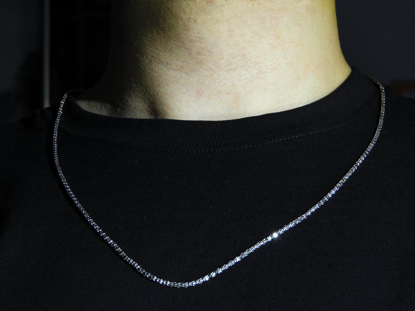 Lantisor Argint 925 Snake Beads | BRILLORYA |