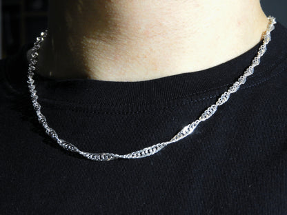 Colier Argint 925 Twist | BRILLORYA |