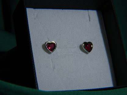 Cercei Argint 925 Pink Amour | BRILLORYA |