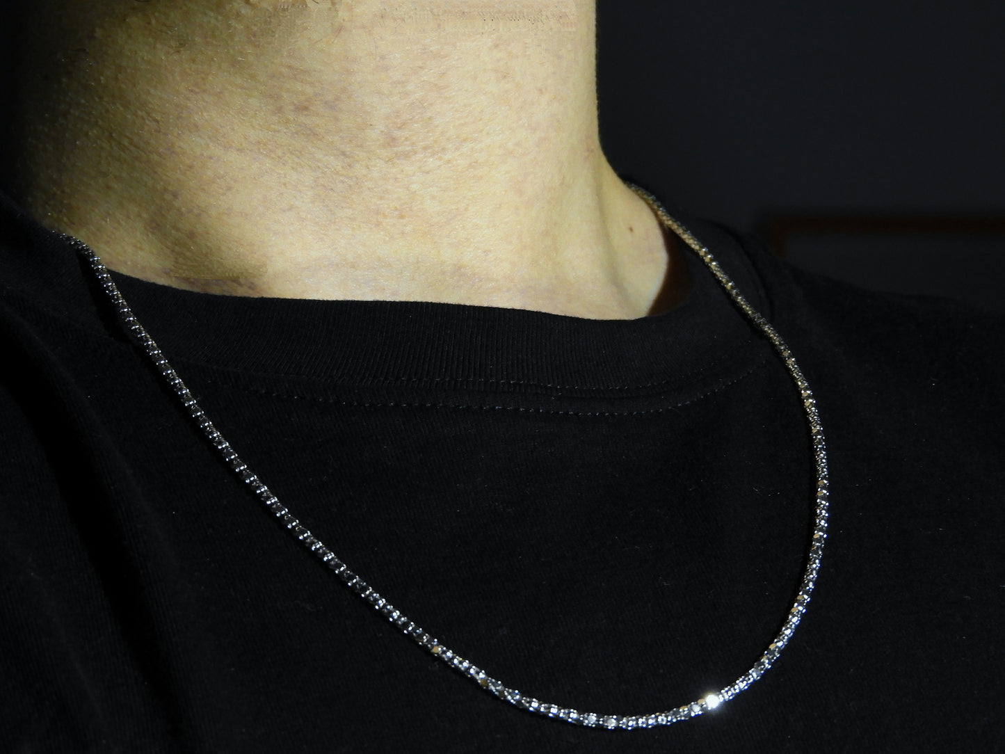 Lantisor Argint 925 Snake Beads | BRILLORYA |