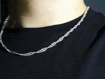 Colier Argint 925 Twist | BRILLORYA |