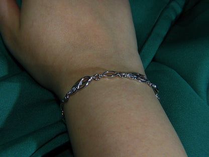 Bratara Argint 925 Twist of Grace | BRILLORYA |