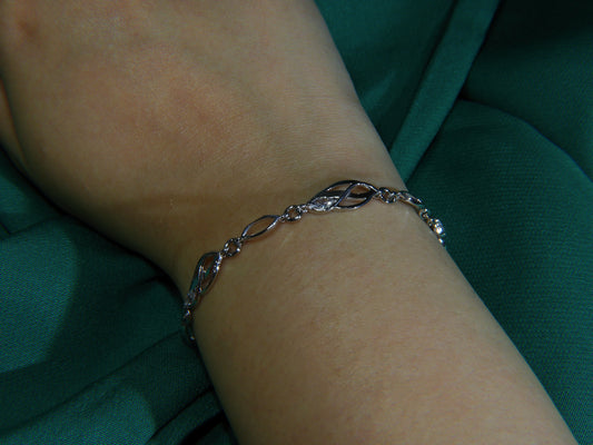 Bratara Argint 925 Twist of Grace | BRILLORYA |